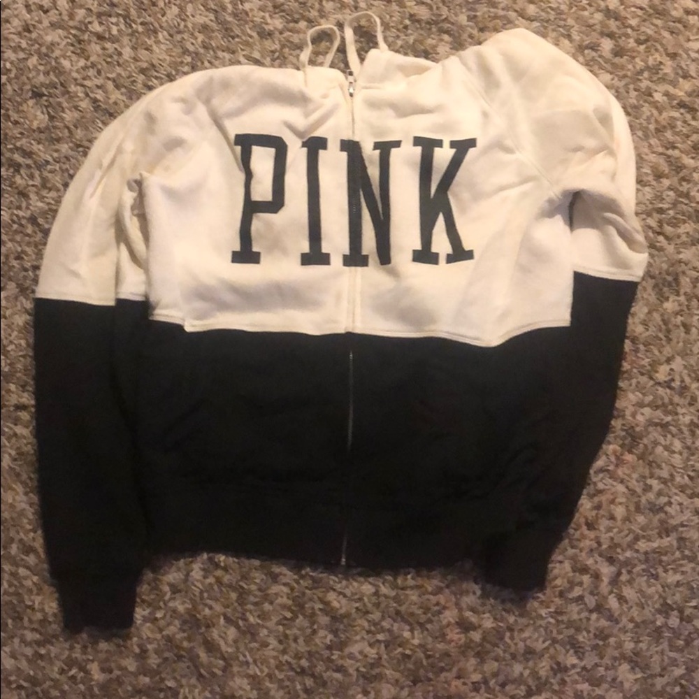 Pink hoodie